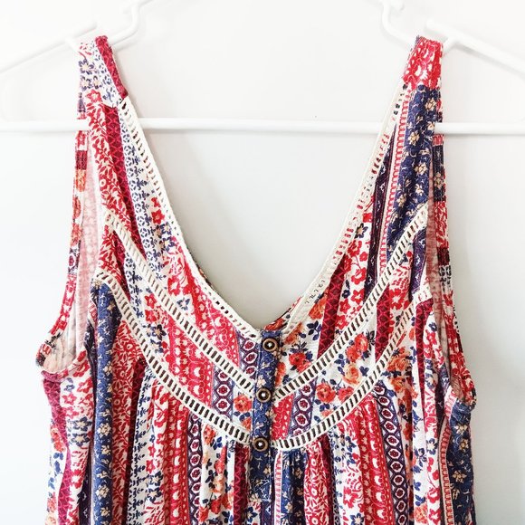 MAURICES Red White and Blue Tank Top Size XS - Picture 2 of 8